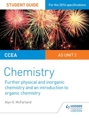 cover image of CCEA AS Chemistry Student Guide